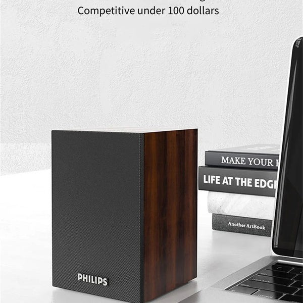 Philips SPA20 Speaker Bluetooth with 360 degree Surround Sound Bluetooth Wireless Stereo for Computer Macbook Laptop