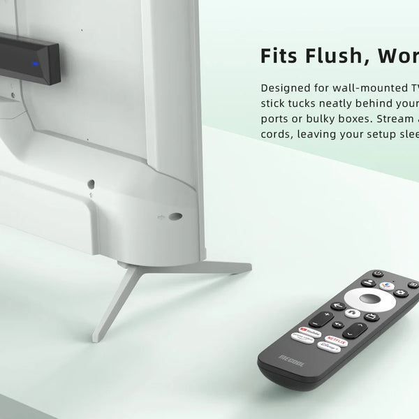 MECOOL MEgo 1 TV Stick Reltek Quad-core 8GB Google Android TV Sticks 4K Dolby Netflix TV Box 2025 High Quality Consoles