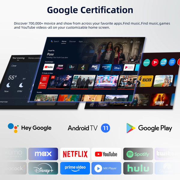 MECOOL KD5 TV Stick with  1G DDR4 +8G Netflix Google Certified 2.4G/5G WIFI Android 11 Media Receiver Stick Home Media Player