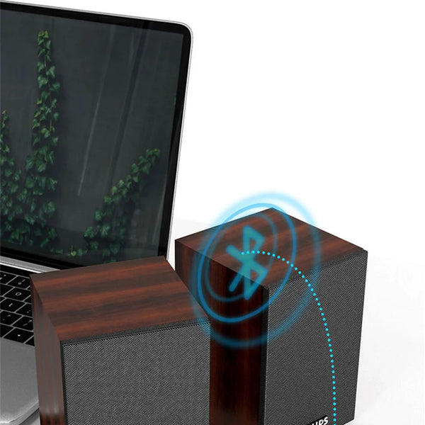 Philips SPA20 Speaker Bluetooth with 360 degree Surround Sound Bluetooth Wireless Stereo for Computer Macbook Laptop