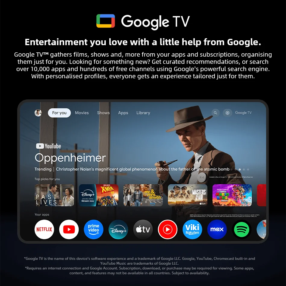 Original Xiaomi Mi TV Stick 4K 2nd Gen Global Version Quad Core Bluetooth 5.2 Dolby Vision DTS HD Video Portable Streaming Media