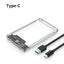Clear  USB to Type C