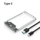  Clear  USB to Type C